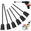 Zocipro 6Pcs Drill Mixer Attachment, Reusable Epoxy Mixer Attachment for