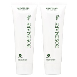 Gel de transmisión transparente Medvat | 80 g (2,8 oz) | Perfumado con romero | Paquete de 2