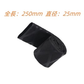 GYWHOOFT Heat Shrink Tubing (25MM) Waterproof Insulated Shrink Rubber Grip Rubber Grip Heat Shrink Tubing Heat Shrink Tube Fishing Rubber Grip Heat Shrink Tube Rod Grip Anti-Slip Fishing Rod Badminton