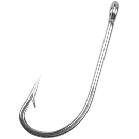 Saltwater Fishing Hooks O'Shaughnessy Forged Hooks 35pcs Long Shank Fishing Hooks Stainless Steel 34007 J Hooks Trolling Hooks Extra Strong Hooks for Saltwater Freshwater Fishing