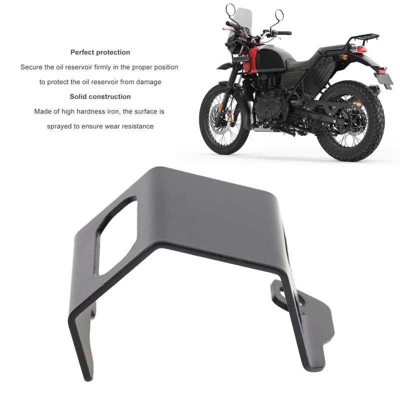 Motorcycle Rear Brake Pump Fluid Tank Oil Cup Reservoir Guard