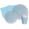 Kit Party Tavola Flower Shape per 8 persone (44 pezzi: