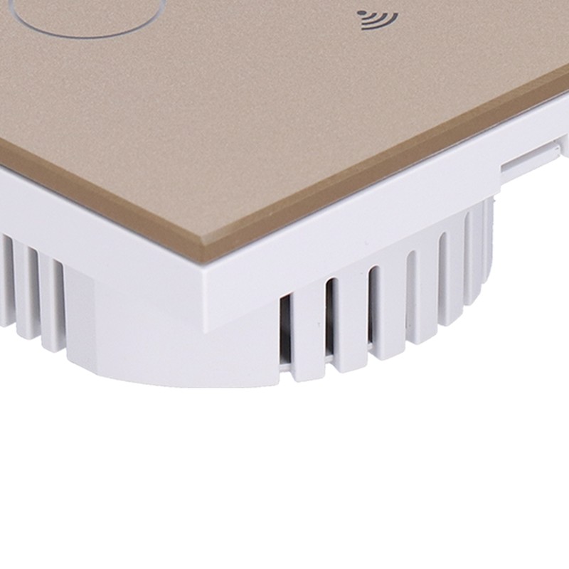 For Tuya Zigbee Light Switch 3‑Gang Remote Control Touch Switch