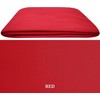 NIYS Luxury Bedding King Size Red Percale Extra Deep Fitted