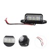 SUPVOX 4pcs 12v Led License Plate Light Tail Light for
