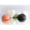 Konjac bamboo charcoal sponge for skin impurities