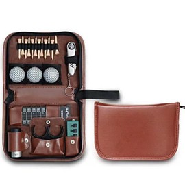 Golf Tool Bag, Golf Accessories, Easy to Carry, Multifunctional Large-Capacity Storage Bag, can Store Necessary Tools, partitioned Storage, Sturdy and Durable and Easy to Clean and Maintain.