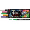 Acrylic Marker - STABILO FREE Acrylic - T100 1-2 mm Bullet Tip Spring - Wallet of 5 - Assorted colours
