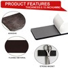 TSUYA Magnetic Strips, 0.15 inches（4mm）Thick Strong Adhesive Flexible Magnetic Tape