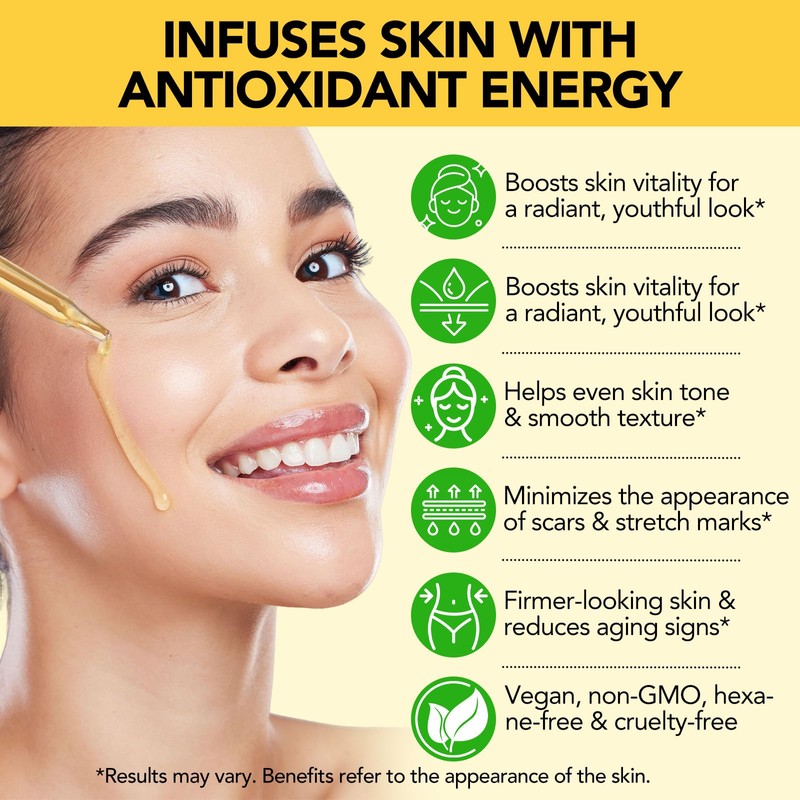 Vitamin E Oil, 100% Pure Natural Plant Extracts Vitamin E