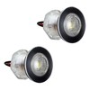 RecPro Round Red 12V LED Livewell Courtesy Accent Light |