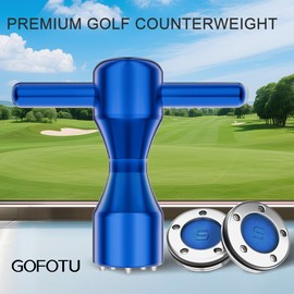 Gofotu Golf Weight 2pcs 5g/10g/15g/20g/25g/30g/35g/40g Golf Weights Wrench Kit Compatible with Titleist Scotty Cameron Putter Newport (25g)