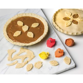 Fox Run 48735 Harvest Autumn Leaves 2" Pastry/Cookie/Pie/Fondant Stampers and Cutters Multicolor, Medium