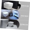 SHINEOFI 2Pcs Toilet Seat Mounting Bolts with Washers Wear Resistant