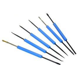 edi-tronic Soldering Tool Kit, 6 Pieces, Both Sides