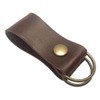 [highstyle] Tochigi Leather Key Chain, Made in Japan, Double D-Ring