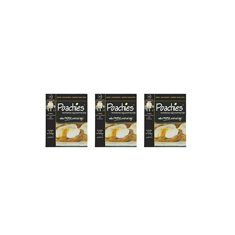 Poachies Egg Poaching Bags Pack Of 60 Bags