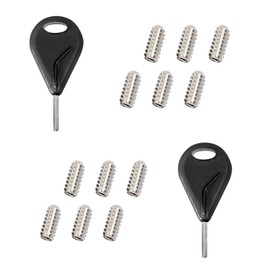 AQUBONA Surf Fin Keys & Screws, Surf Fin Tool Single tab & Dual tab Fin Screws, Surfboard Accessory Fin Key Screw for Stand Up Paddle Boards