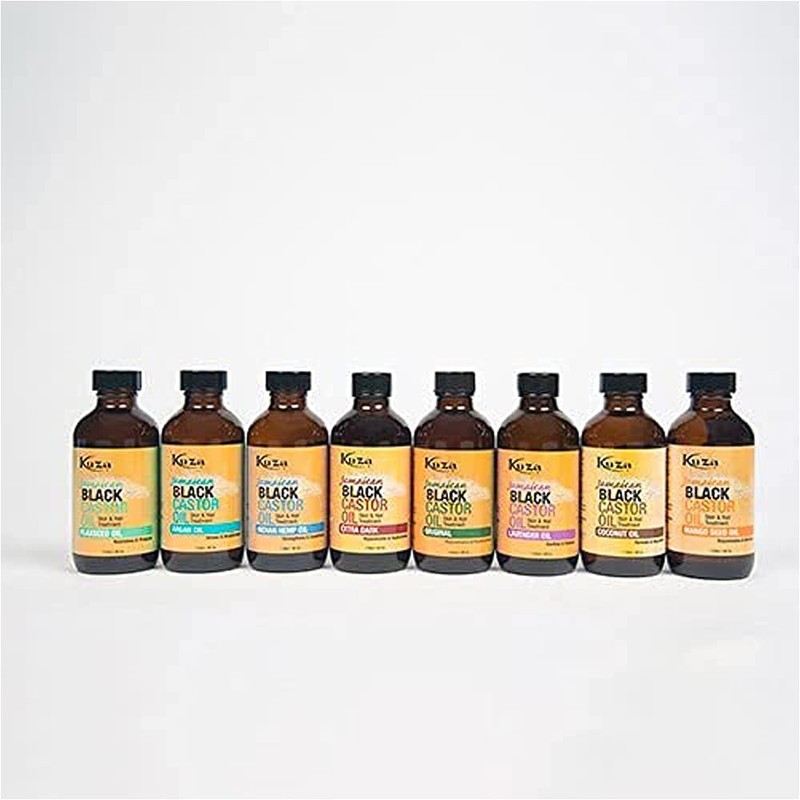Kuza Naturals Extra Dark Jamaican Castor Oil, Black by Kuza
