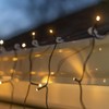Touch Of ECO Solar Powered LED Hanging Curtain String Lights,