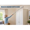 Washable Under-Bed Duster for Crevice Cleaning - Extendable Flexible Brush