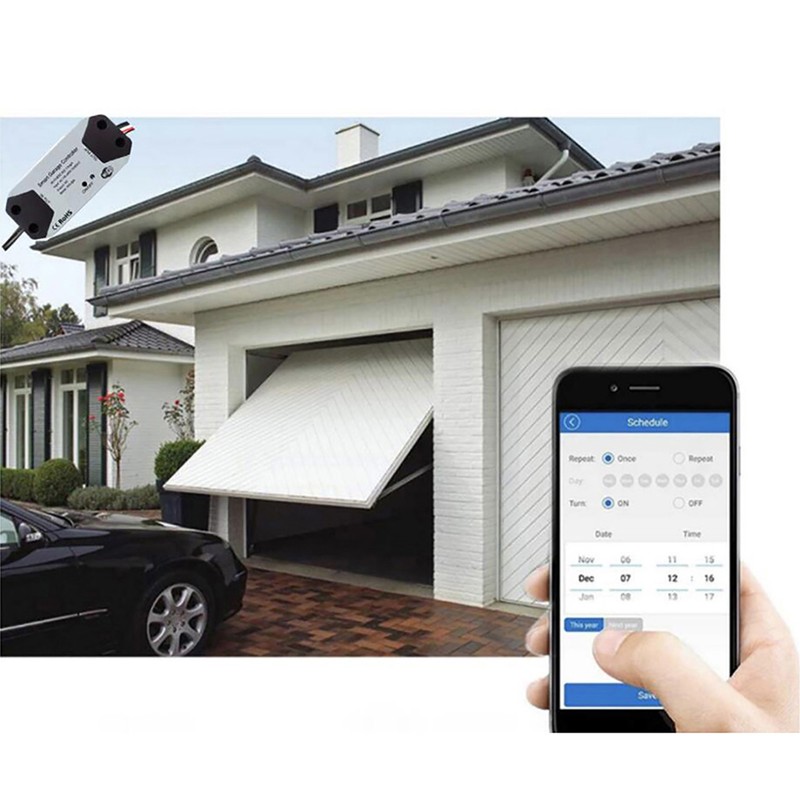 WiFi Switch Intelligent Garage Door Opener Controller for SmartLife APP