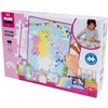 Ingenious Construction Toy, Big Picture Puzzle Pastel, Template Puzzle, Building