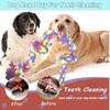 EPHOSHI Dog Rope Toy Indestructible，Tough Dog Toys,Grinding Teeth Toys for