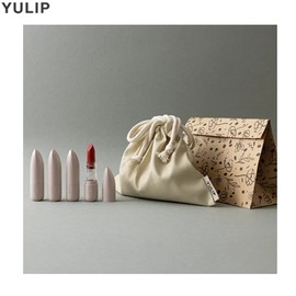 YULIP Lip Almighty Vegan Tinted Lip Balm + Pouch Set 3items, Color:Sunset Pink