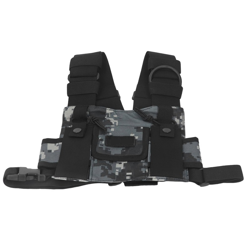 Radio Shoulder Holster Chest Harness Holder Vest Rig Radio Chest