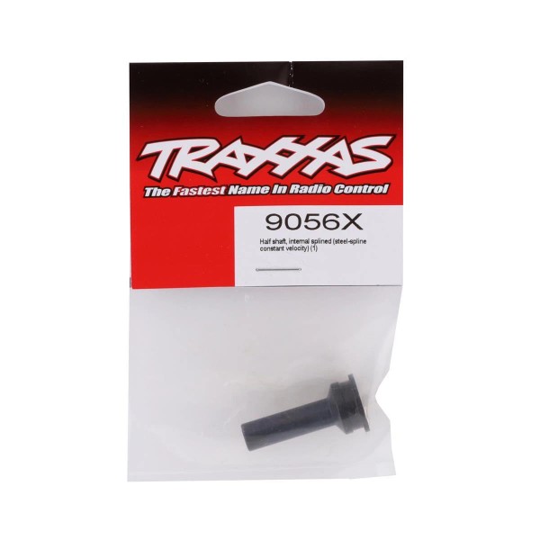 Traxxas Part #9056X: Half shaft, internal splined (steel-constan