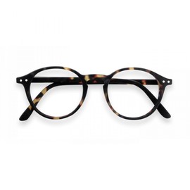 [イジピジ] スクリーン リーディンググラス PCメガネ ＃D TORTOISE ボストン (+2.5)