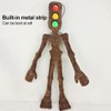 Cartoon Head Plush Toy Luminous Plush Stuffed Animal Plush Doll