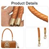 AhhiAboo Pack of 2 Leather Bag Handles, Replacement Bag Strap