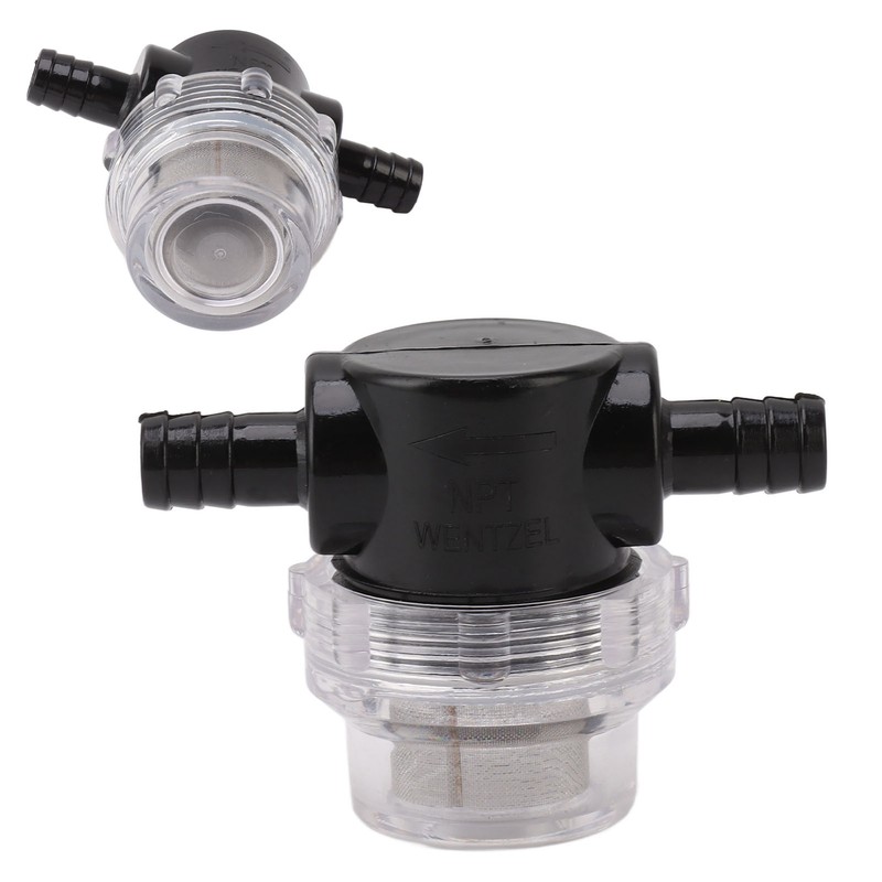 Water Pump Strainer ABS G1/4 Pump Twist On Strainer Irrigation