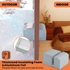GCGOODS U-Shaped Air Conditioner Cover Set, Outdoor Air Conditioner Cover