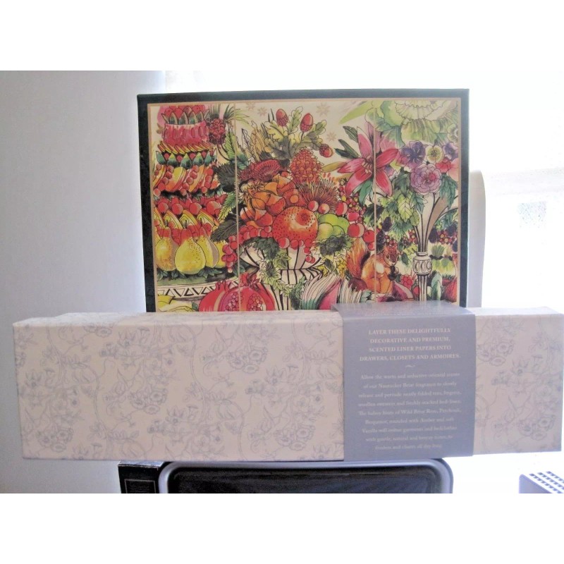 Crabtree & Evelyn NANTUCKET BRIAR Scented Drawer Liner paper 8