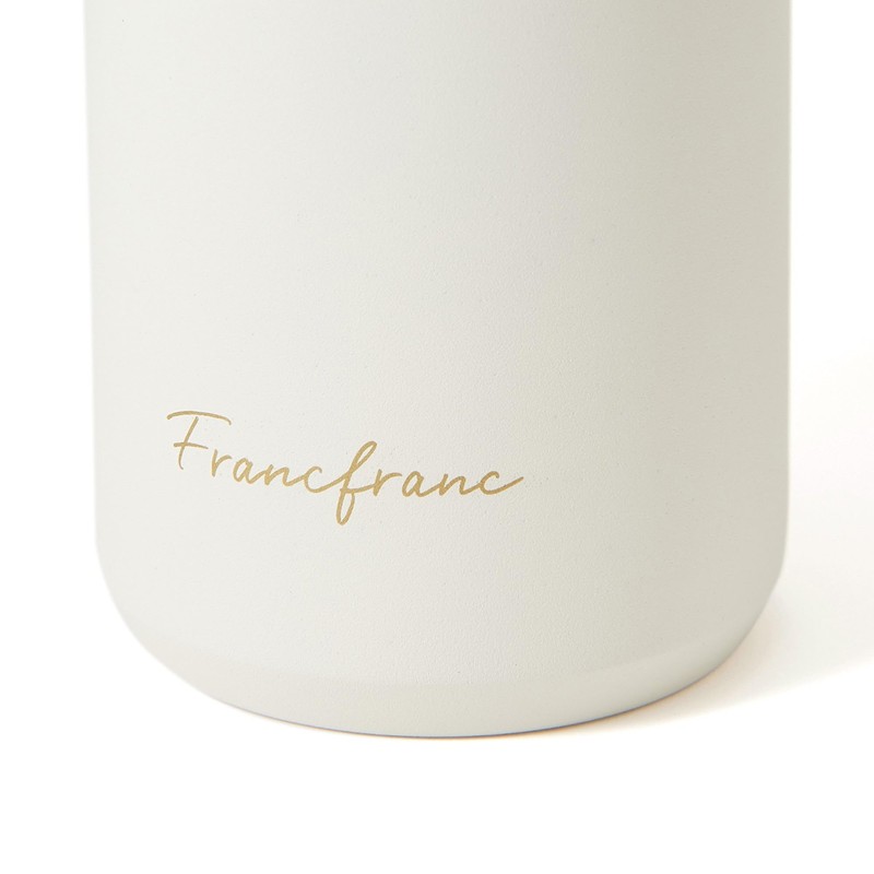 Francfranc Plastic Bottle Holder, White