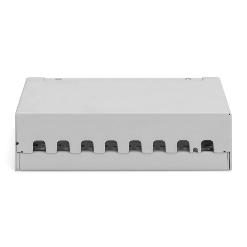 DIGITUS Desktop Modular Patch Panel Shielded 8 Port Light Grey