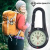 Nizirioo 1 x Nurse Watch: Quartz Watch, Multifunctional Carabiner Watch,