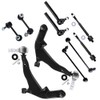 SCITOO 10pcs Suspension Kit 2 Lower Control Arms 2 Inner