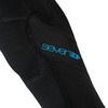 7iDP Transition Knee/Shin Pads for Mountain Biking, Black, X-Large