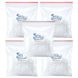 5 Bolsas de Cuentas Relleno de Dientes Temporales, Reparación de Dientes, Relleno de Huecos de Cavidad Dental, Ayuda para el Uso de Dentaduras Postizas de Vampiro, Ajuste Térmico