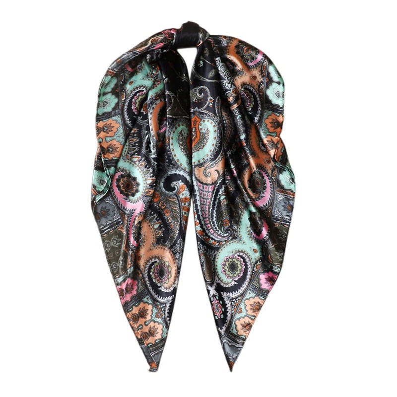 FAIRYGATE 0089 Women's Silk Multifunctional Scarf Tube Scarf Bandana, D89020