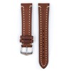 HIRSCH XL Men's Watch Strap Saddle Leather Model Liberty 20