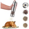 Set of 2 Pepper Mill and Electric Mill Set; Set