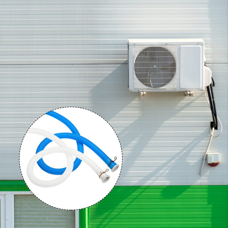 sourcing map Universal Air Conditioner Drain Hose 18mm ID 5.3ft