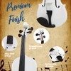 MA 16-Inch Solid Wood Viola in White Finish - Handcrafted