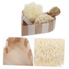 NOLITOY Luxury Bathing Gloves Body Scrubber Set Perfect Present for