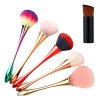 Brochas Para Maquillaje Rubor Polvo + Mini Brocha Diagonal F